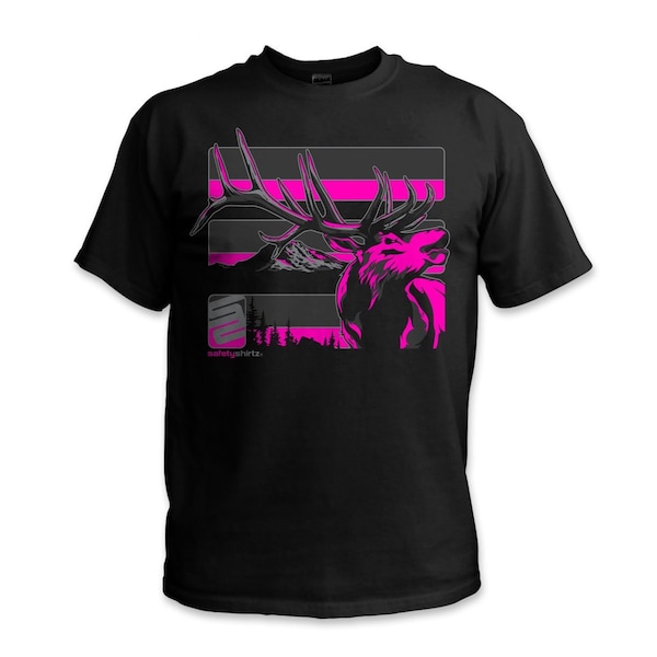 Stealth Elk Reflective High Visibility Tee, Black, 2XL